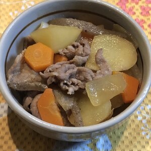 失敗なし！ほったらかしで絶品☆肉じゃが